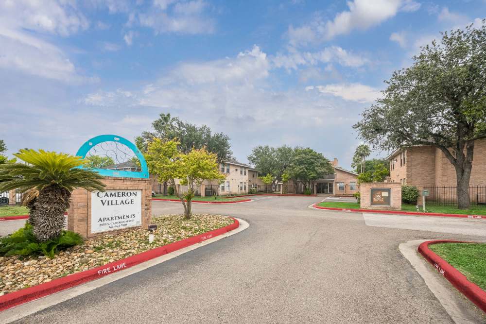 Cameron Village Apartments entrance near Cameron Village Apartments in Alice, Texas
