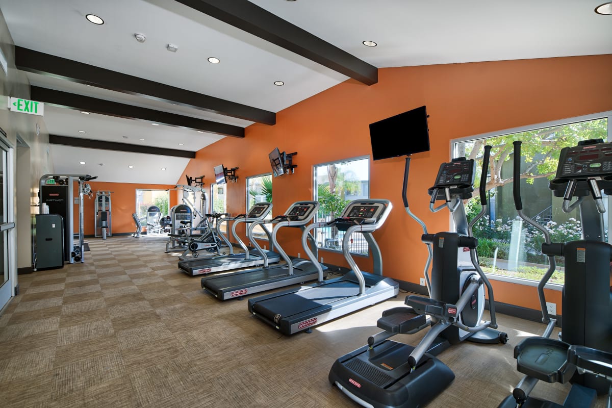 Fitness center at River Ranch, Simi Valley, California