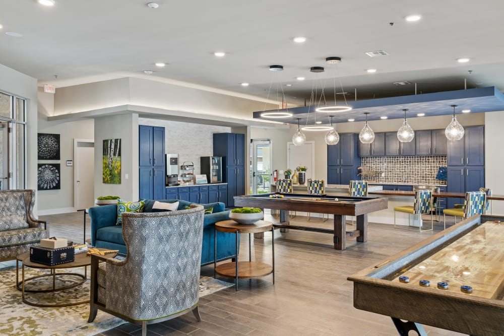 Community center at The Gates at Meadow Place in Willow Park, Texas