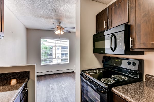 Well appointed kitchen at 3300 Tamarac in Denver