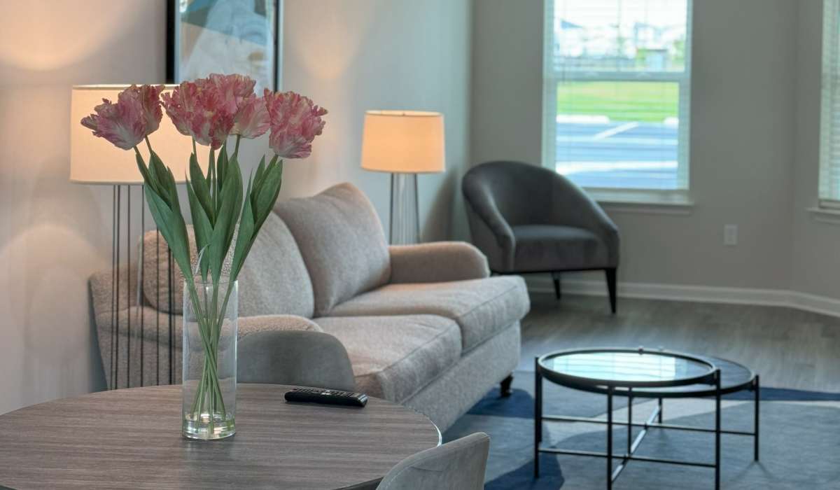 Living and dining area at Las Colinas in Foley, Alabama