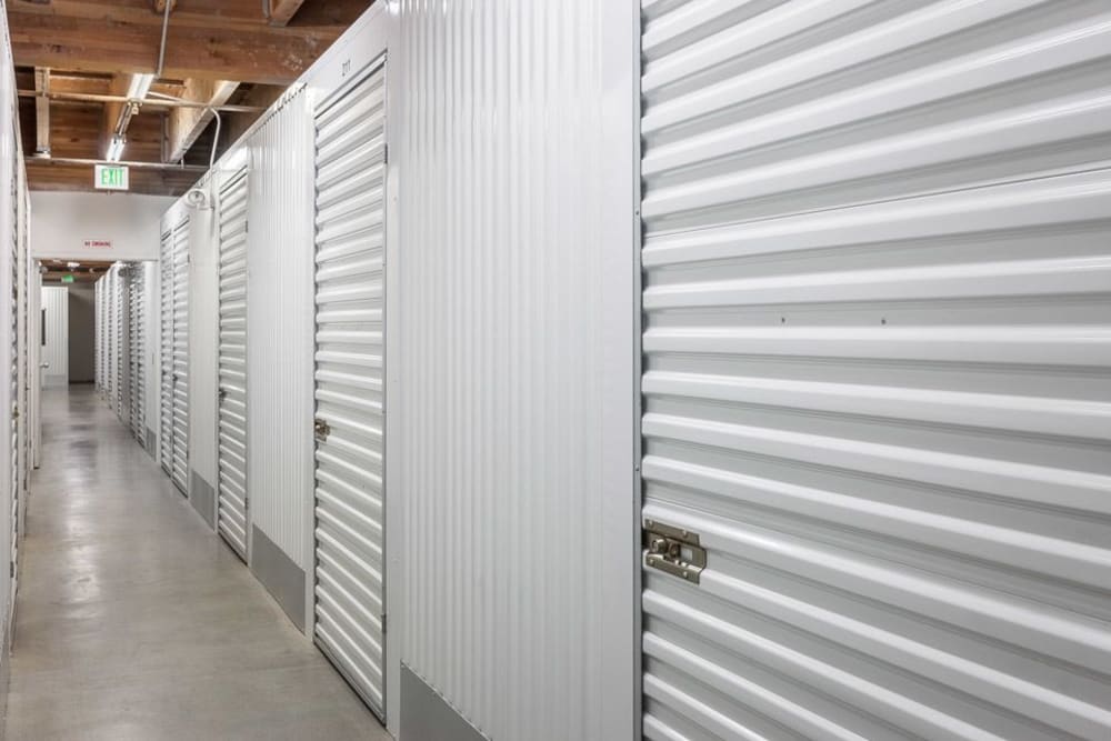 Indoor units at Lake City Mini Storage in Seattle, Washington.
