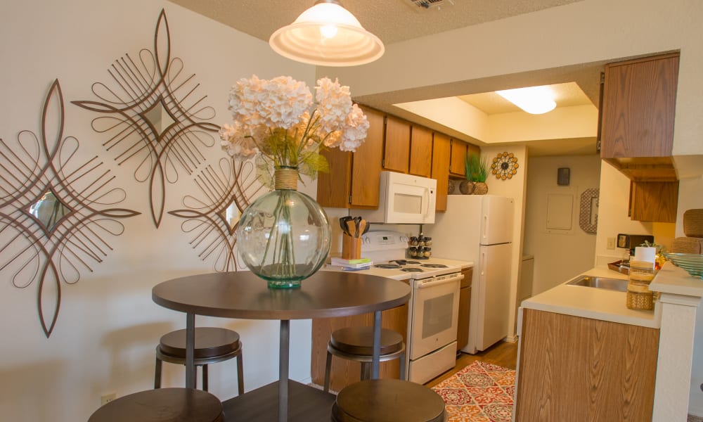 Dining area at Chardonnay in Tulsa, Oklahoma