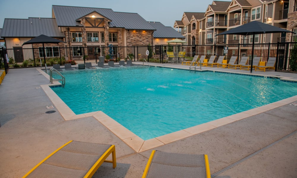 Pool at Center 301 Apartments in Belton, Missouri