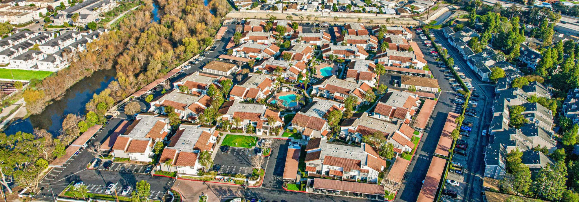 Floor plans at Portofino Townhomes in Wilmington, California