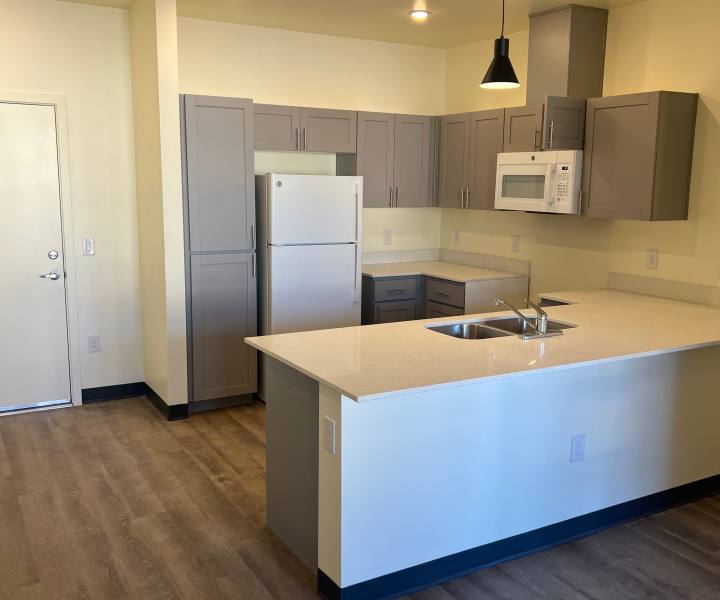 Energy efficient appliances in kitchen at The Cascalote in Glendale, Arizona