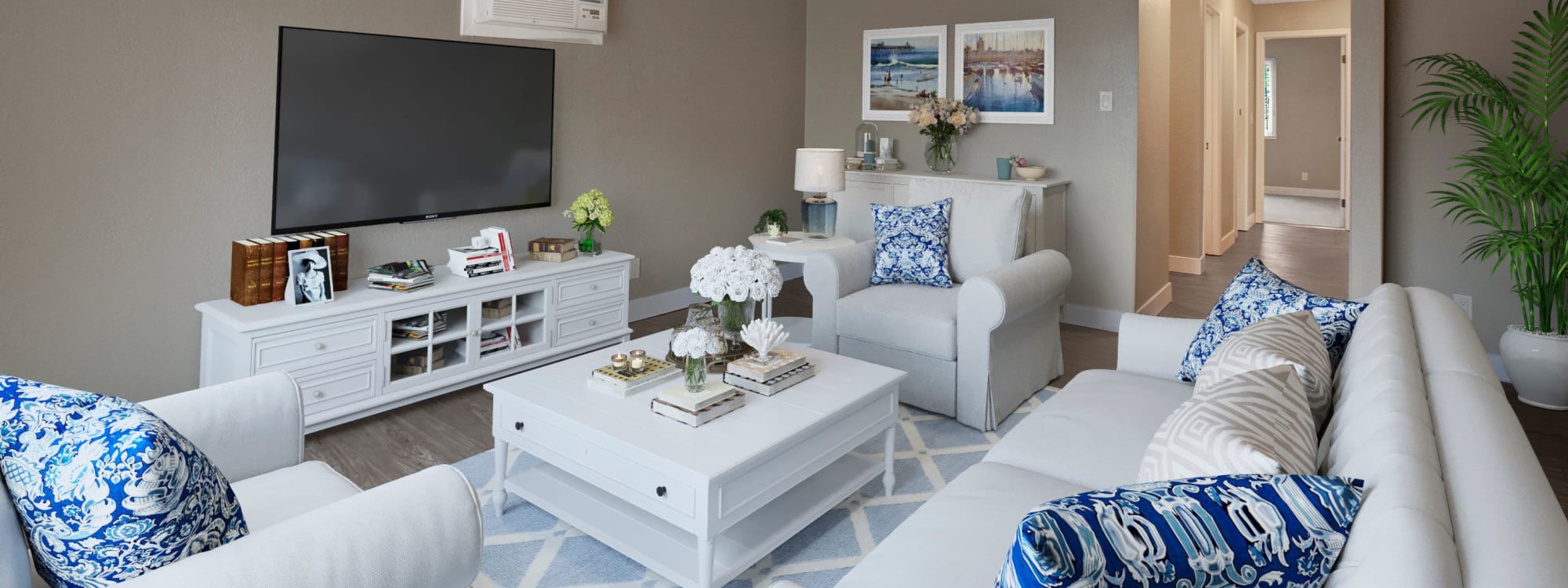 Floor plans at The Hawthorne in Carmichael, California