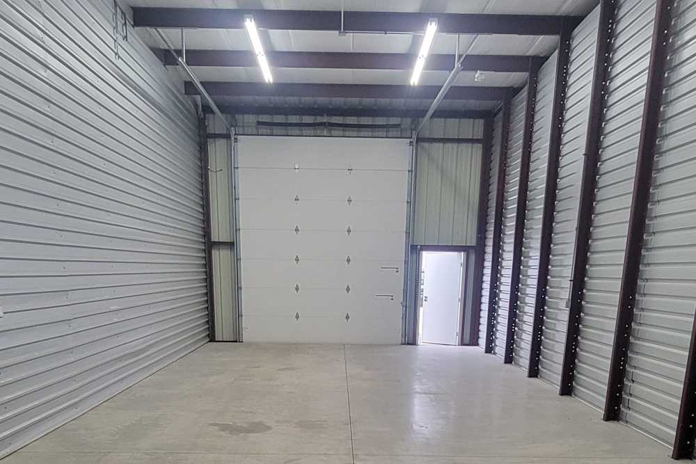 Storage closed area at American Self Storage in Raymore Missouri