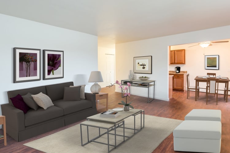Enjoy a luxury living room at Wedgewood West