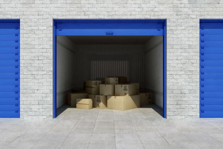 Clean exterior storage unit at Storage Star in Dallas, Texas
