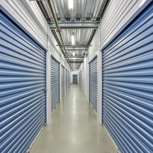 Interior storage units at A-1 Self Storage in Lake Forest, California