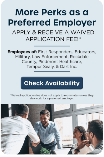 Preferred Employer graphic at Keswick Village Apartments & Townhomes in Conyers, Georgia