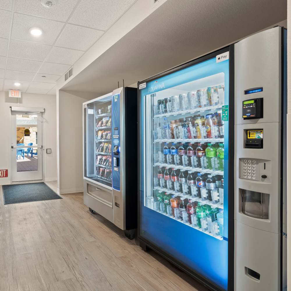 Vending machine at WaterWalk Kansas City - Overland Park in Overland Park,Kansas