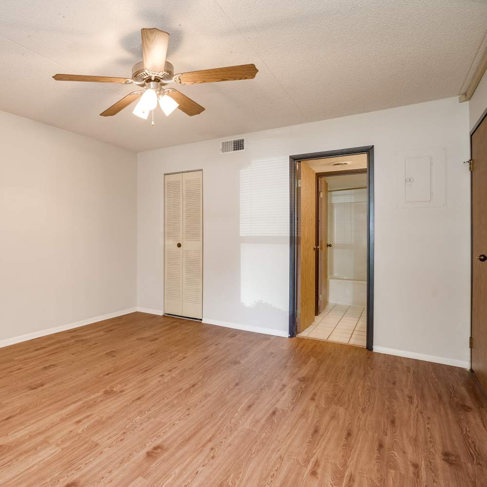 Unfurnished bedroom at Germantown Gardens in East Ridge, Tennessee