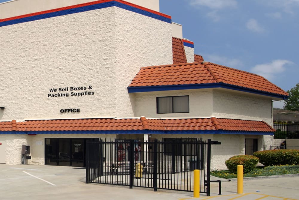 Exterior view of A-1 Self Storage in Oceanside, California