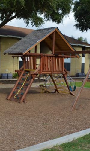 Playground at Vista Park in Dallas, Texas