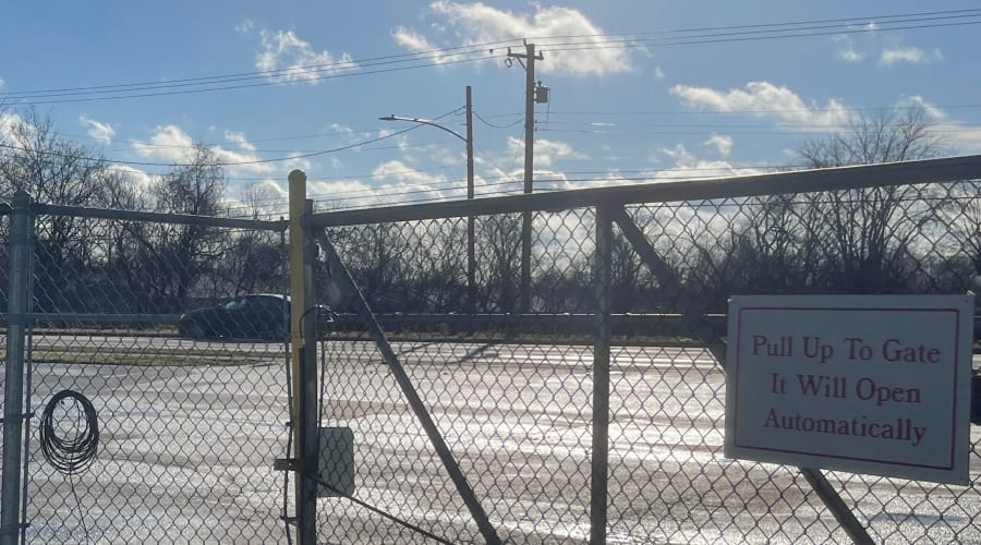 Exterior of outdoor units at KO Storage in Franklin, Ohio