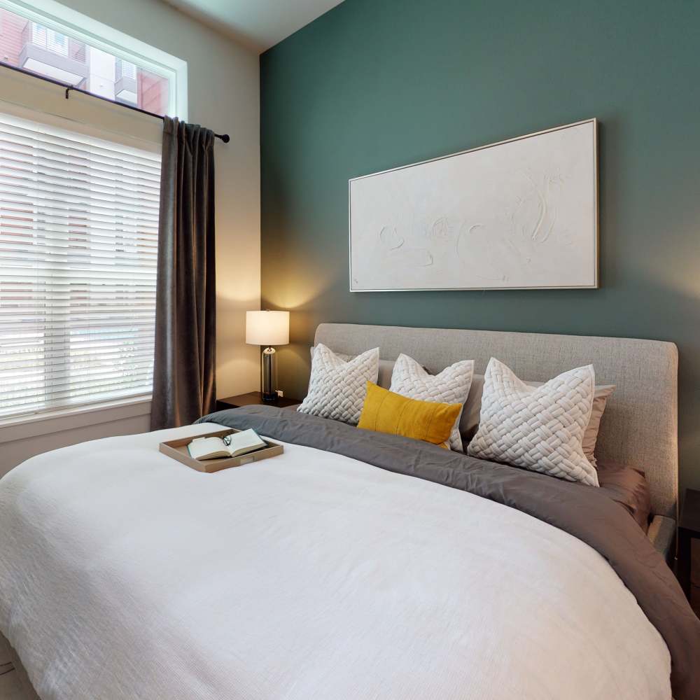 Bedroom at Cornell Midtown in Dallas, Texas