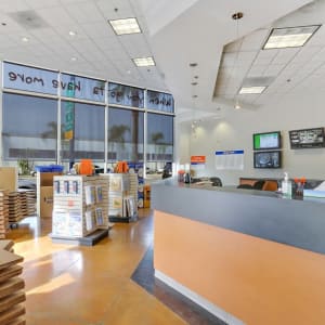 The office at A-1 Self Storage in San Diego, California