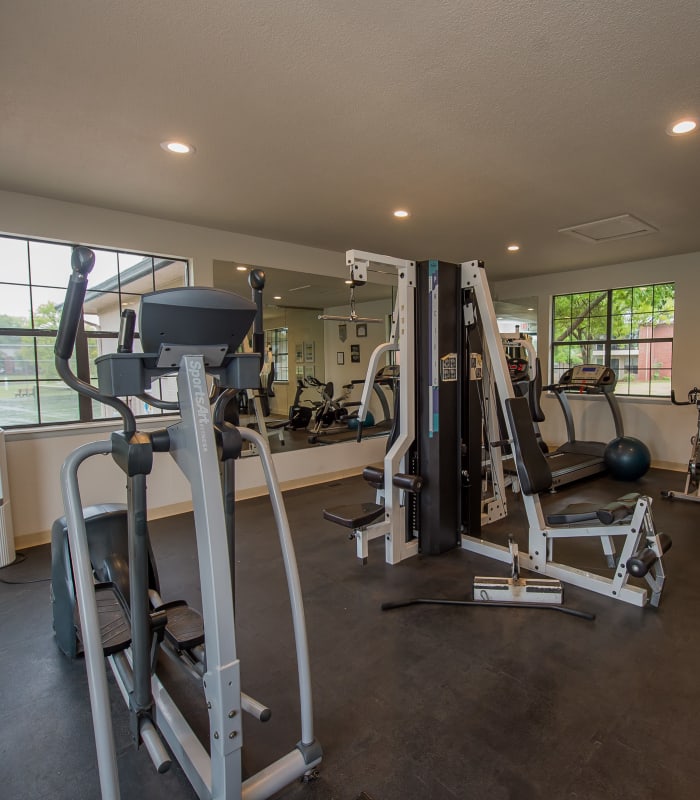 Fitness center at Waters Edge in Oklahoma City, Oklahoma