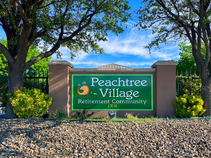 The dining room at Peachtree Village Retirement Community in Roswell, New Mexico. 