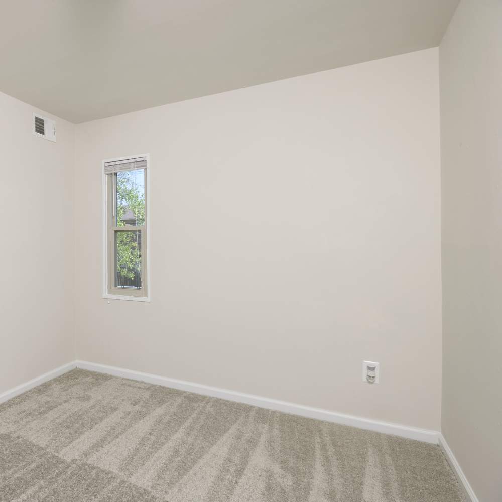 Bedroom with a window at Laurel Manor in Laurel, Maryland