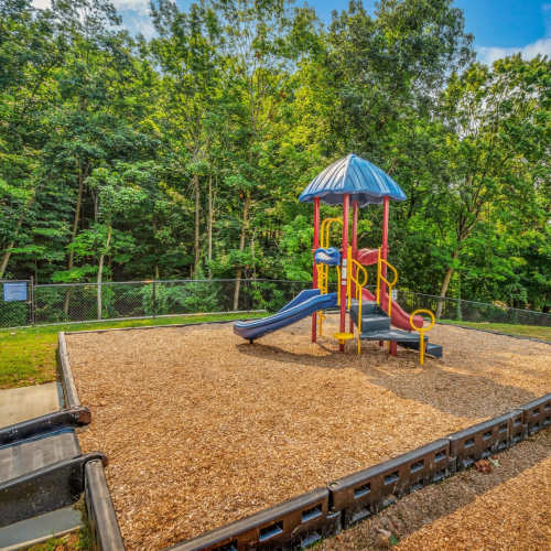 Spacious playground at Magnolia Greene in Lavale, Maryland