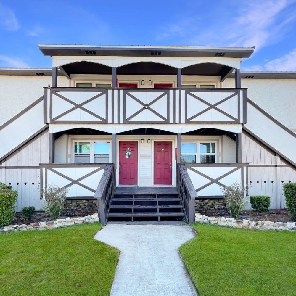 Exterior day view at Bayside Villas in Panama City, Florida