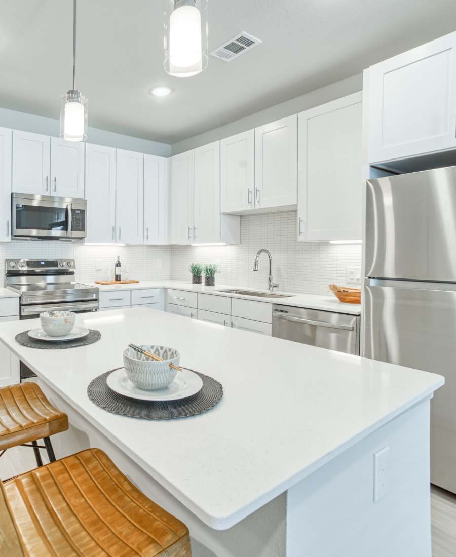 View floor plans at Dakota at Shepherd in Houston, Texas