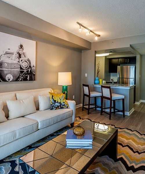 Beautiful living space Cumberland on Church in Nashville, Tennessee