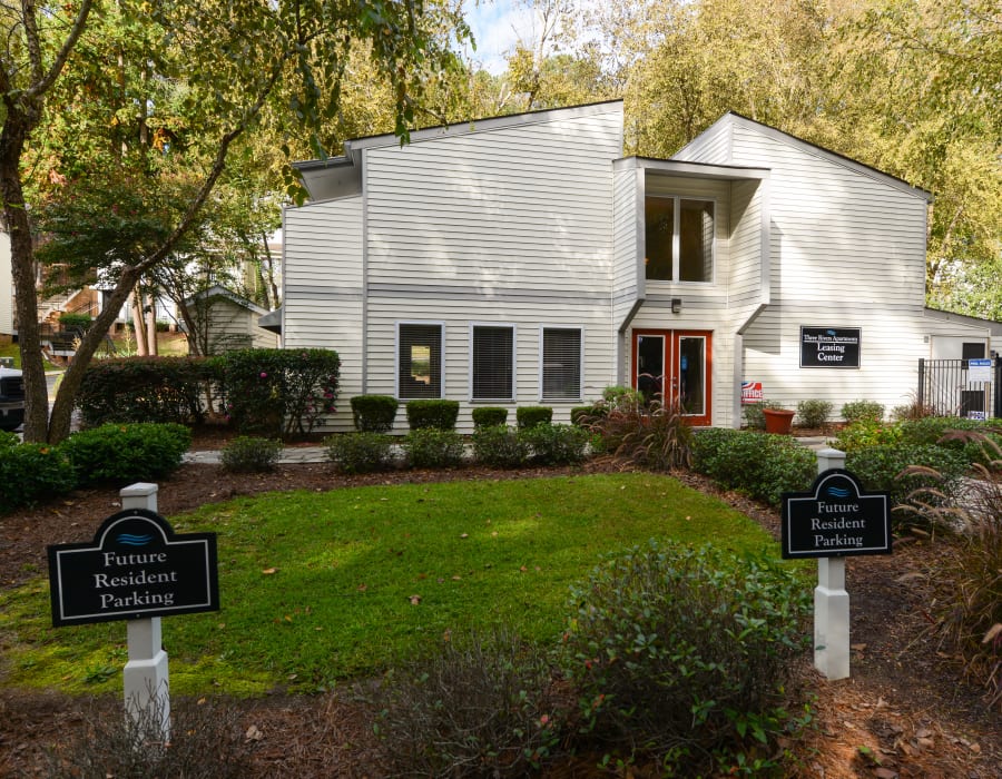 Grass area at Three Rivers in Columbia, South Carolina