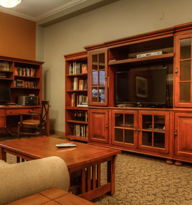 Media Room at Royalton Place in Milwaukie, Oregon