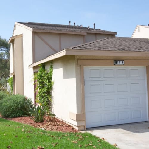 Garages at South Mesa II in Oceanside, California