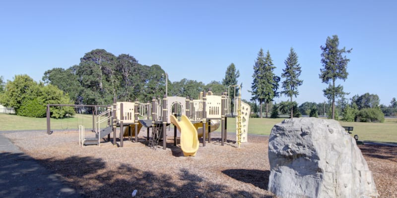 Playground near Greenwood in Joint Base Lewis McChord, Washington