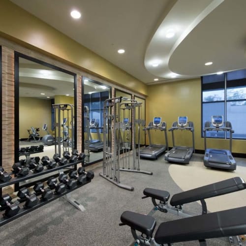 Gym at Solaire 1150 Ripley in Silver Spring, Maryland