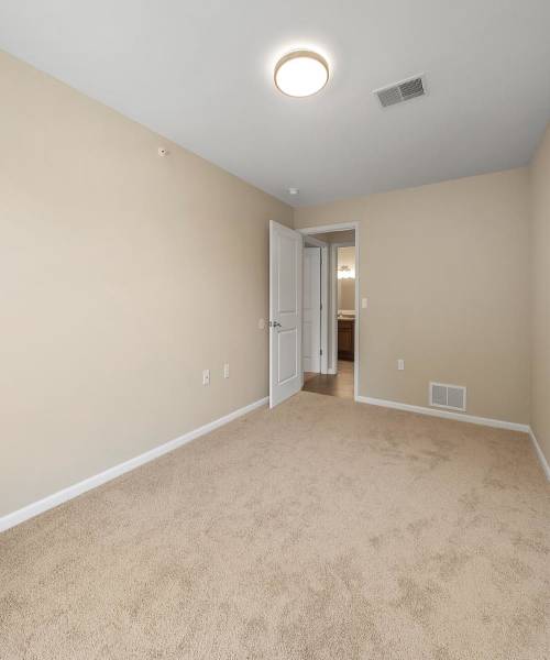 Spacious bedroom at The Hamilton in Pontiac, Michigan