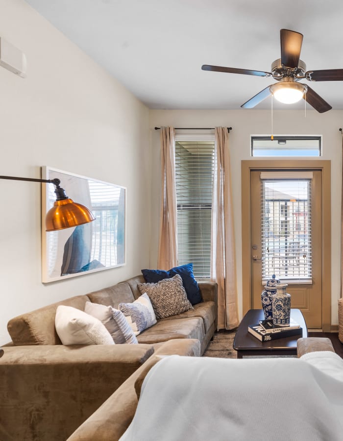 Cozy living at The Domain at Columbia in Columbia, Missouri