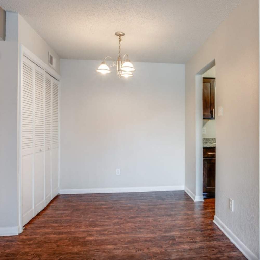 Dining area at Creekstone in Dallas,Texas