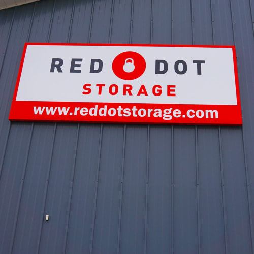 sign at Red Dot Storage in Cantonment, Florida