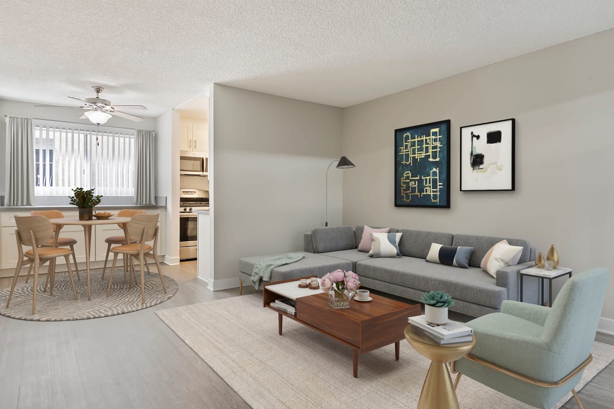 Spacious apartment at Kaitlin Court, Los Angeles, California