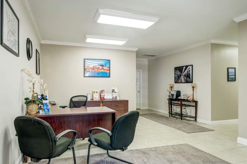 leasing office at Melrose Station Apartments in Elkins Park, Pennsylvania
