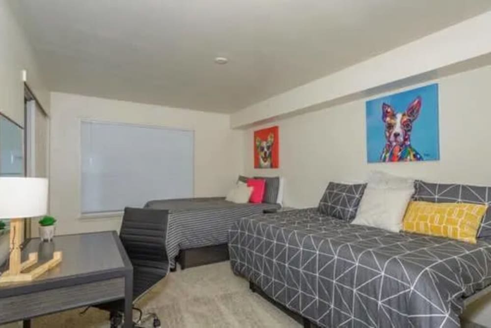 Large bedroom at  Oakshade Commons in Davis, California