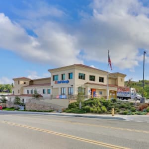 Roadside view of A-1 Self Storage in San Juan Capistrano, California