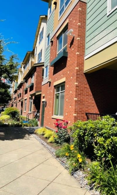 Exterior of Columbia Gardens in Seattle, Washington