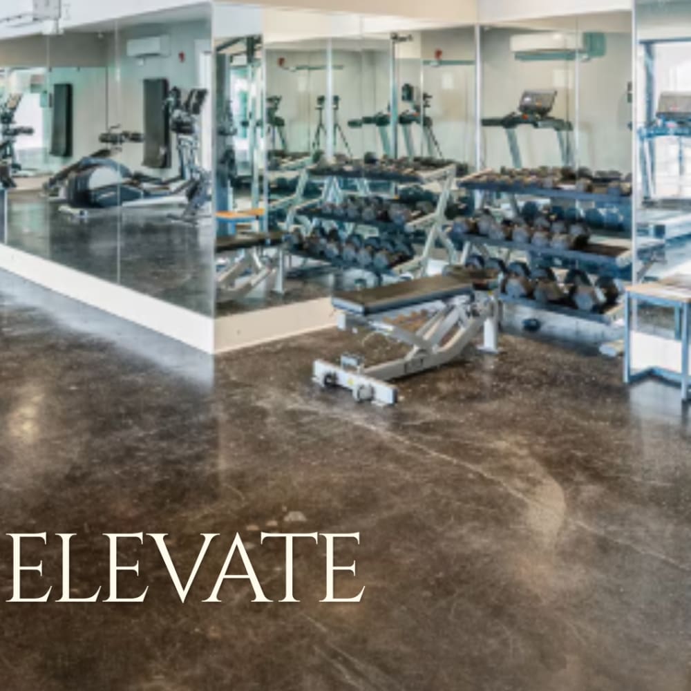 Social media post by the property, Elevate your gym experience at West Edge in Lynchburg, Virginia