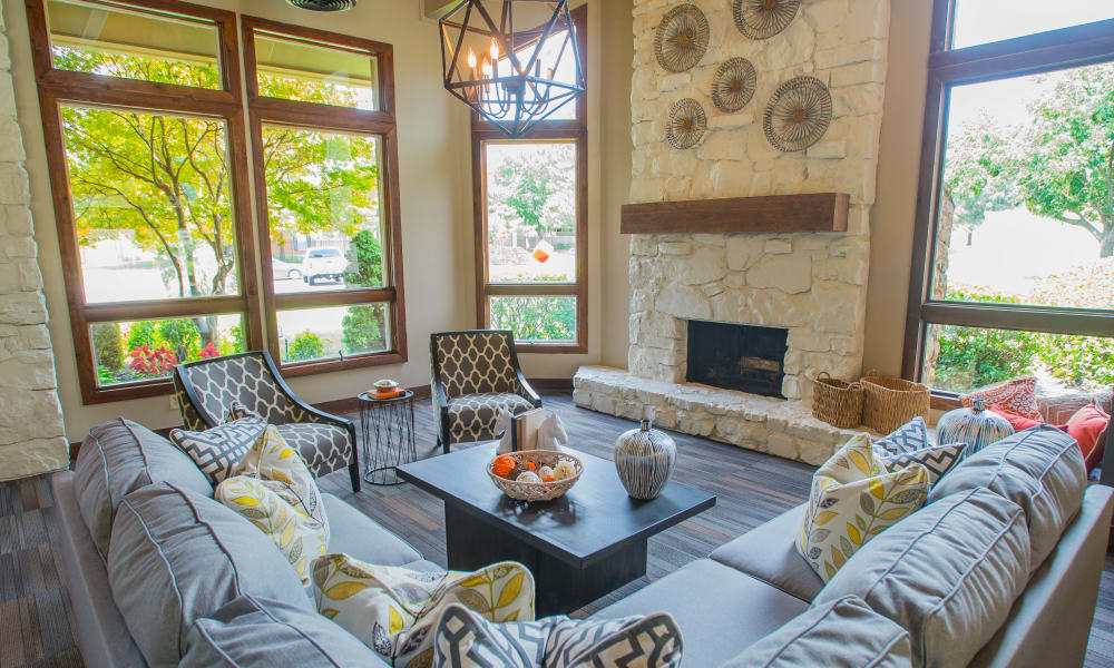 Lounge area at Chardonnay in Tulsa, Oklahoma