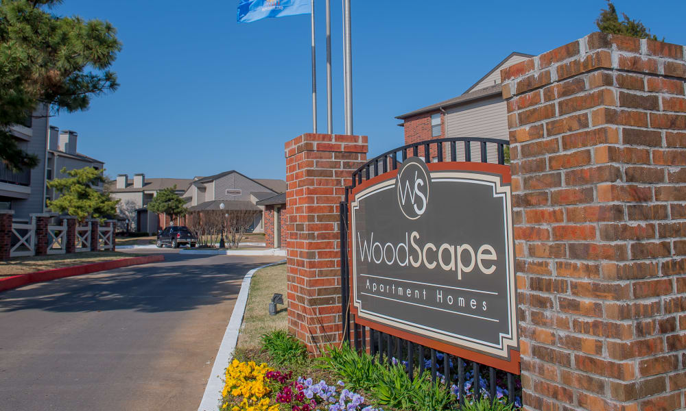 Exterior at Woodscape Apartments in Oklahoma City, Oklahoma