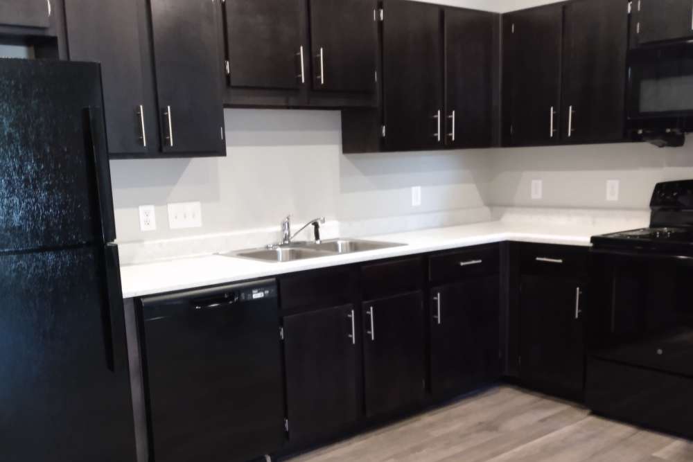 Countertops with sink at Peaks of Dahlonega in Dahlonega, Georgia