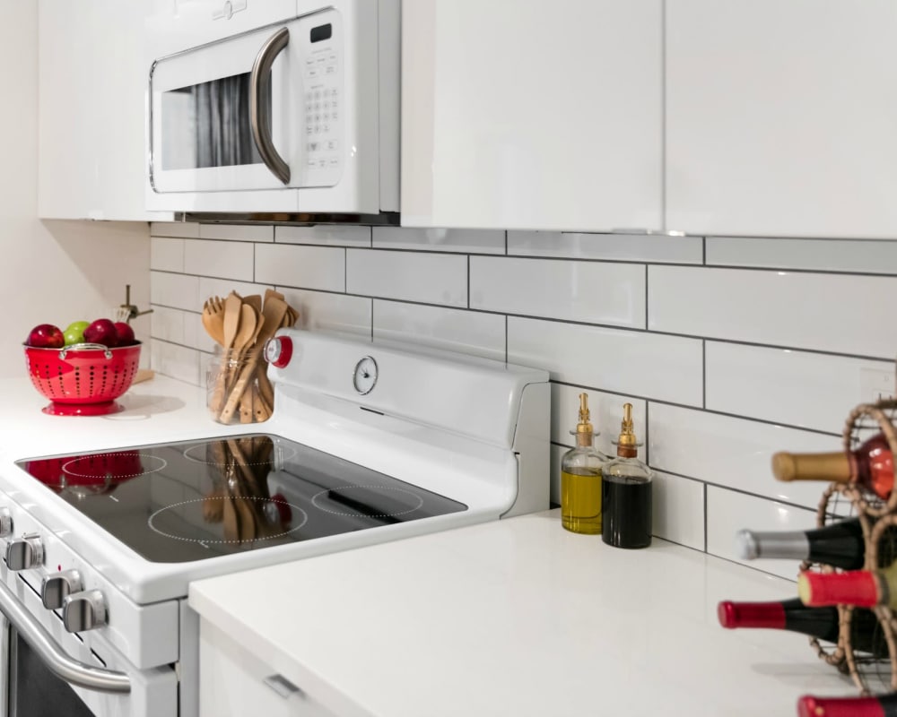 Our modern kitchen at The Beacon at South Market in New Orleans, Louisiana