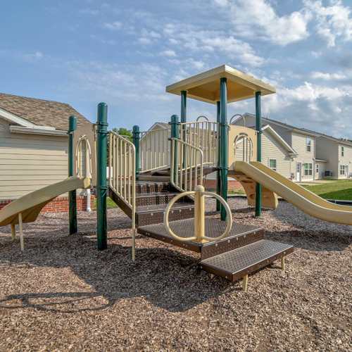 Playground at Arneman Place in Erie, Pennsylvania